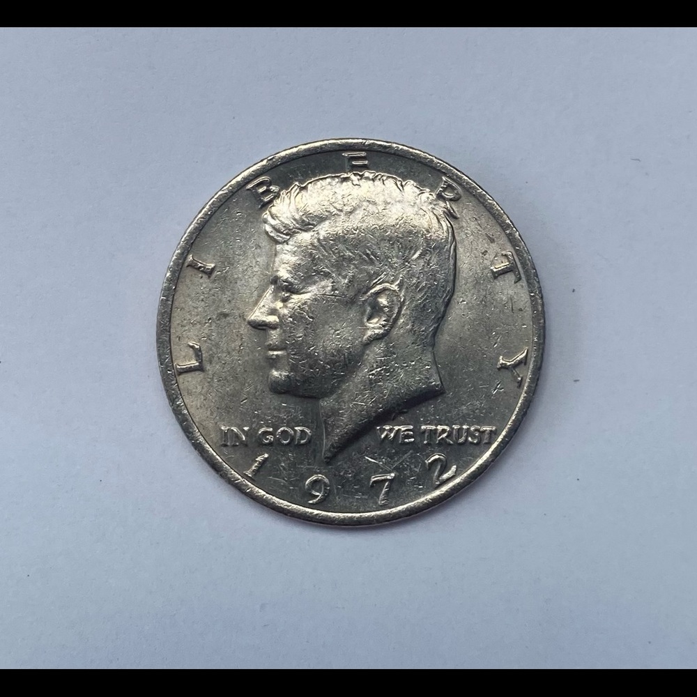 half dollar 1972